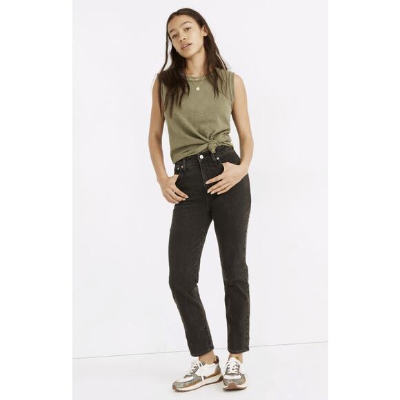 Madewell The Curvy Perfect Vintage Jeans‎ in Lunar Wash Size 23 - Picture 1 of 12